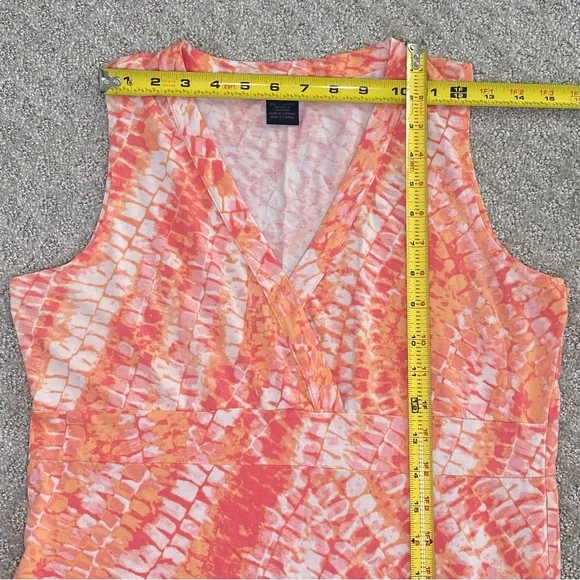 Calvin Klein Surplice Dress (P1) - Picture 9 of 10